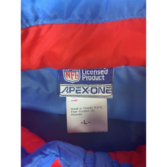 Rare Vintage Houston Oilers Apex One Windbreaker Jacket Fanny Bag Large Buddy - Picture 3 of 14